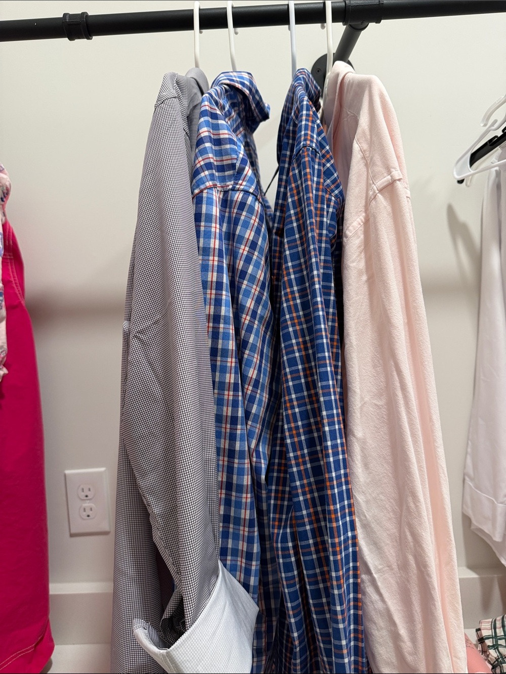 Nautica Blue Plaid Button-Up Shirt